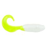 Berkley Gulp!® Saltwater Swimming Mullet - 5" - Pearl White/Chartreuse