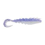 Berkley Gulp!® Saltwater Nemesis Prawn Curl Tail - 5" - Violet Haze Fleck