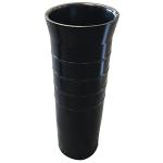 Tigress 8-1/2 Flared Vinyl Replacement Insert Liner - Black
