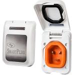 SmartPlug 30 AMP Male Non-Metallic Inlet Cover - White