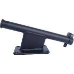 Panther 5" Set Back Transom Mount Bracket - Black - Powder Coat
