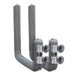 Magma Removable Rail Mounted Kayak/SUP Rack - 17.5" *Case of 3*